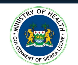 Ministry of Health Sierra Leone logo